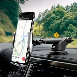 HOCO S14 CAR MOUNT WIRELESS CHARGER SILVER - Ładowarki do telefonów - miniaturka - grafika 9