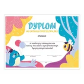 Podobrazia, bloki, papiery - LearnHow Dyplom A4 wzorowego Przedszkolaka - Ptaszek - miniaturka - grafika 1