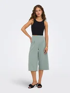 Spodnie damskie - JDY Kuloty w kolorze miętowym - miniaturka - grafika 1