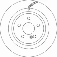 Tarcze hamulcowe - Tarcza hamulcowa TRW DF6826S - miniaturka - grafika 1