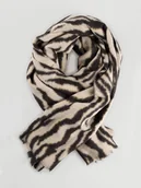 Apaszki i szaliki damskie - Szalik damski ze zwierzęcym motywem - miniaturka - grafika 1