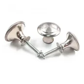 Zawiasy, okucia i inne akcesoria - Uchwyty meblowe - Uchwyty ze stali nierdzewnej - 25 sztuk - 3 cm - Srebrne - miniaturka - grafika 1