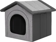 Budy dla psów - Hobbydog R3 BUDA EKOLEN GRAFIT EKOLEN + GRAFIT OXFORD - miniaturka - grafika 1