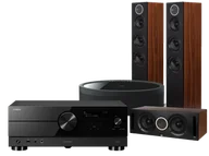 Kino domowe - Yamaha RX-A2A (czarny) + Debut Reference F5 (czarny) + Debut Reference C5 (czarny) + MusicCast 50 (czarny) - miniaturka - grafika 1