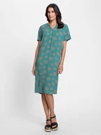 Sukienki - WITT WEIDEN Sukienka w kolorze turkusowym - miniaturka - grafika 1