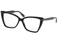 Okulary korekcyjne, oprawki, szkła - Dioptrie szkieł Tom Ford FT5844-B 001 - miniaturka - grafika 1