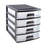 Pudła i pojemniki do przechowywania - Zestaw 4 szuflad - miniaturka - grafika 1