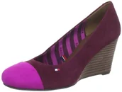 Czółenka - Tommy Hilfiger Bella 1 czółenka damskie, fioletowy - Fioletowy Fig Rose Violet 211-36 EU - miniaturka - grafika 1