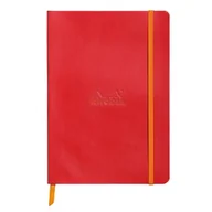 Notesy i bloczki - Notatnik Rhodia A5, miękka oprawa, kratka, Czerwony - miniaturka - grafika 1