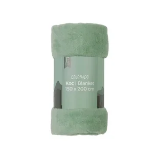 Koc Colorado 150 x 200 cm zielony - Koce - miniaturka - grafika 1