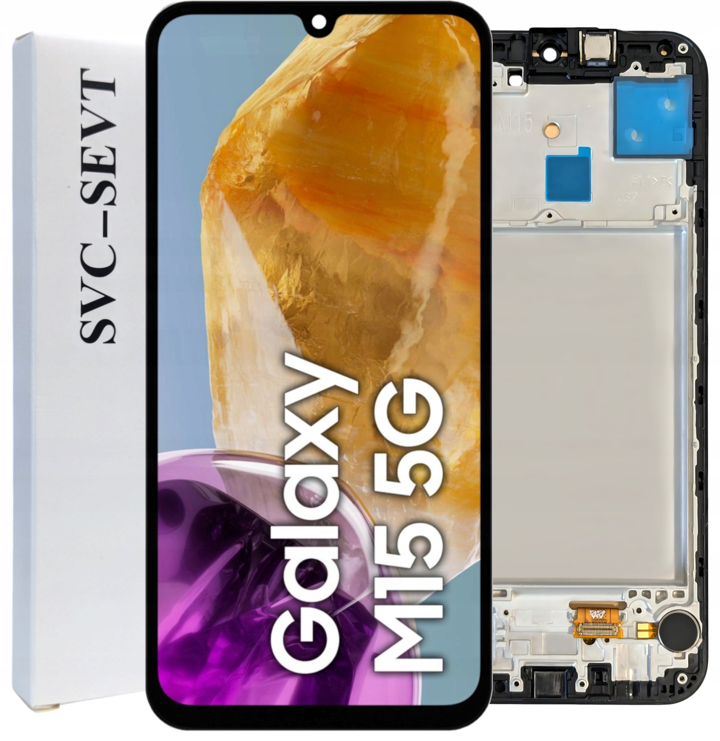 Wyświetlacz do Samsung Galaxy M15 Ekran LCD Ramka Oryginał Zila SM-M156B 5904858345564