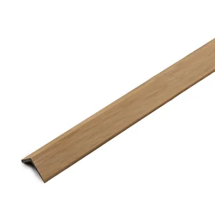 Listwa Kompozytowa Kątowa Premium Dąb Winchester 50x50 mm do lameli elewacyjnych – dł. 2,9 m - Listwy i profile - miniaturka - grafika 1