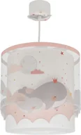 Lampy sufitowe - Wieloryby lampa wisząca 1-punktowa różowa 61172S - miniaturka - grafika 1
