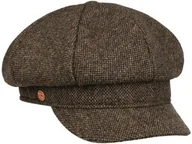 Czapki dla dzieci - Czapka Newsboy Coco Tweed by Mayser, ciemnobrązowy , L (59-60 cm) - miniaturka - grafika 1