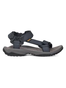Teva Skórzane sandały trekkingowe "Terra Fi Life" w kolorze granatowym - Sandały damskie - miniaturka - grafika 1