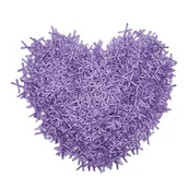 Scrapbooking - Mini Kokardka Ozdobna2,5X2,5Cm Fioletowa 20Szt.Km9 - miniaturka - grafika 1