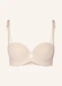 Biustonosze - Triumph Biustonosz Multiway Pure Micro beige - miniaturka - grafika 1