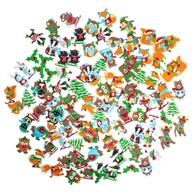 Zabawki kreatywne - Zestaw 120 sztuk naklejek z piankki ZIMOWE ZWIERZĄTKA - miniaturka - grafika 1