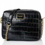 Torebki damskie - Torebka Monnari Listonoszka Pikowana Logo chanelka - miniaturka - grafika 1