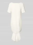 Sukienki - Sukienka koktajlowa z wiązanym detalem model ‘SALLY’ - miniaturka - grafika 1