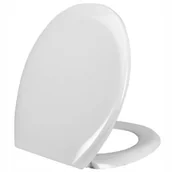 Deski sedesowe - Deska sedesowa MONT BLANC biała wolnoopadająca Click-Speed wykonana z duroplastu - miniaturka - grafika 1