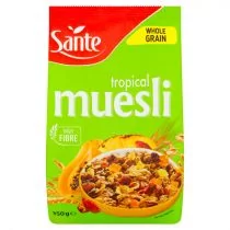 Sante MUSLI TROPIKALNE 350g - Płatki śniadaniowe i musli - miniaturka - grafika 1