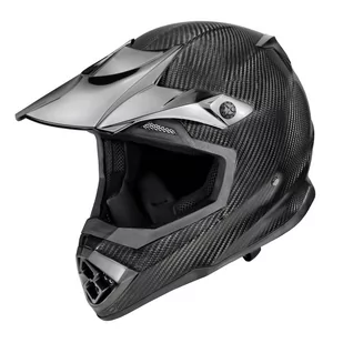 W-TEC Kask motocyklowy motocross downhill Crosscomp, połysk węgla, M (57-58) 22577-M-1 - Kaski motocyklowe - miniaturka - grafika 1