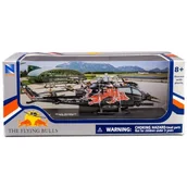 Samochody i pojazdy dla dzieci - Helikopter NEW RAY The Flying Bulls Bell Cobra TAH-1F B-406 - miniaturka - grafika 1