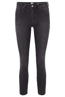 BOSS Dżinsy damskie skinny, Szary (ciemnoszary 25), 29W - Spodnie damskie - miniaturka - grafika 1