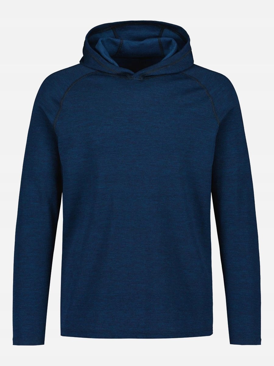Bluza Wełniana Svala Merino Extreme Hooded Shirt Petrol Blue S