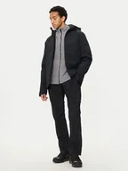 Kurtki narciarskie - 4F Kurtka narciarska 4FWAW24TTJAM579 Czarny Regular Fit - miniaturka - grafika 1