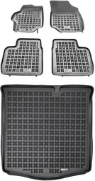 Zestaw dywaniki i mata gumowa do Citroen C-Elysee 2013-2021 - Dywaniki samochodowe Zestaw dywaniki i mata gumowa do Citroen C-Elysee 2013-2021 - Dywaniki samochodowe - miniaturka - grafika 1