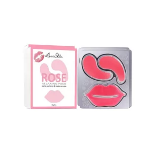 Love Skin, Relaxing Pack, Maseczka Na Usta/płatki Pod Oczy Rose, 5 Szt. - Kosmetyki pod oczy - miniaturka - grafika 1