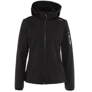 Kurtka Softshell Softshell Rozmiar 36 Czarny - 39A5006-U901 - Odzież trekkingowa damska - miniaturka - grafika 1