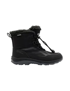 Jack Wolfskin Dziecięce buty zimowe Vojo Shell Xt Texapore Mid K, Phantom, 31 EU - Buty dla chłopców - miniaturka - grafika 1