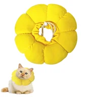 Obroże dla kotów - Obroża regeneracyjna dla kota, obroża stożkowa dla kota Sun Flower, obroża dla kota Donut, regulowane obroże dla kota i psa do rehabilitacji, pielęg.. - miniaturka - grafika 1