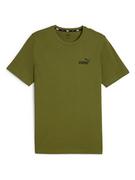 Koszulki męskie - Puma Koszulka "ESS" w kolorze khaki - miniaturka - grafika 1