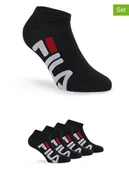 Skarpetki męskie - Fila Skarpety (4 pary) w kolorze czarnym - miniaturka - grafika 1