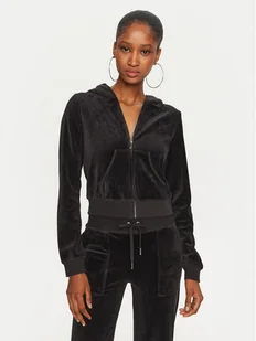 Juicy Couture Bluza Robyn JCSEBJ007 Czarny Slim Fit - Bluzy damskie - miniaturka - grafika 1