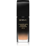 Podkłady do twarzy - Sensai, Flawless Satin Moisture Foundation, Nawilżający podkład w płynie SPF25 FS102 Ivory Beige, 30 ml - miniaturka - grafika 1