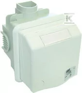 Gniazdka elektryczne - PCE Gniazdo podtynkowe przelotowe 32A 5P 400V IP44 serii DESIGN 895-6V - miniaturka - grafika 1