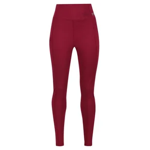 Damskie legginsy Regatta Holeen Legging II Rozmiar: XS / Kolor: czerwony - Spodnie sportowe damskie - miniaturka - grafika 1