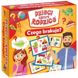 Kangur Czego Brakuje$91 Dzieci Kontra Rodzice - Gry planszowe - miniaturka - grafika 1