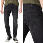 Spodnie męskie - Wrangler BRYSON Like A Champ SZARE RURKI W28 L32 - miniaturka - grafika 1