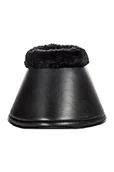 Akcesoria jeździeckie - HKM 7542 dzwonki kopytowe Isa - imitacja skóry, dzwonki, efekt brokatu, kolor czarny, M - miniaturka - grafika 1