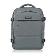 Plecaki - Plecak podróżny do samolotu wielofunkcyjny Paolo Peruzzi AS-01-GR - miniaturka - grafika 1