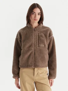 The North Face Polar Extreme Pile NF0A88ZB Brązowy Regular Fit - Bluzy damskie - miniaturka - grafika 1