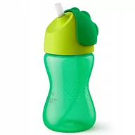 Kubki dla dzieci - Philips Avent Avent Kubek z giętką słomką 300ml 12m+ - miniaturka - grafika 1