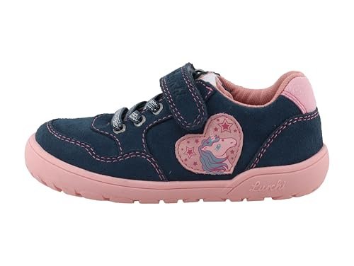 Lurchi Dziewczęce 84l0013012 sneakersy, OLD NAVY, 28 EU szeroki