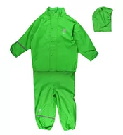 Spodnie i spodenki dla chłopców - CeLaVi Spodnie przeciwdeszczowe Rainwear Suit - Basic dla chłopców, kolor: zielony, rozmiar: 80 1145-974 - miniaturka - grafika 1